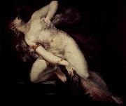 Johann Heinrich Fuseli, Die Sunde, vom Tod verfolgt